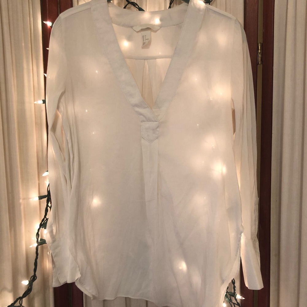 H&M Conscious Cream Blouse